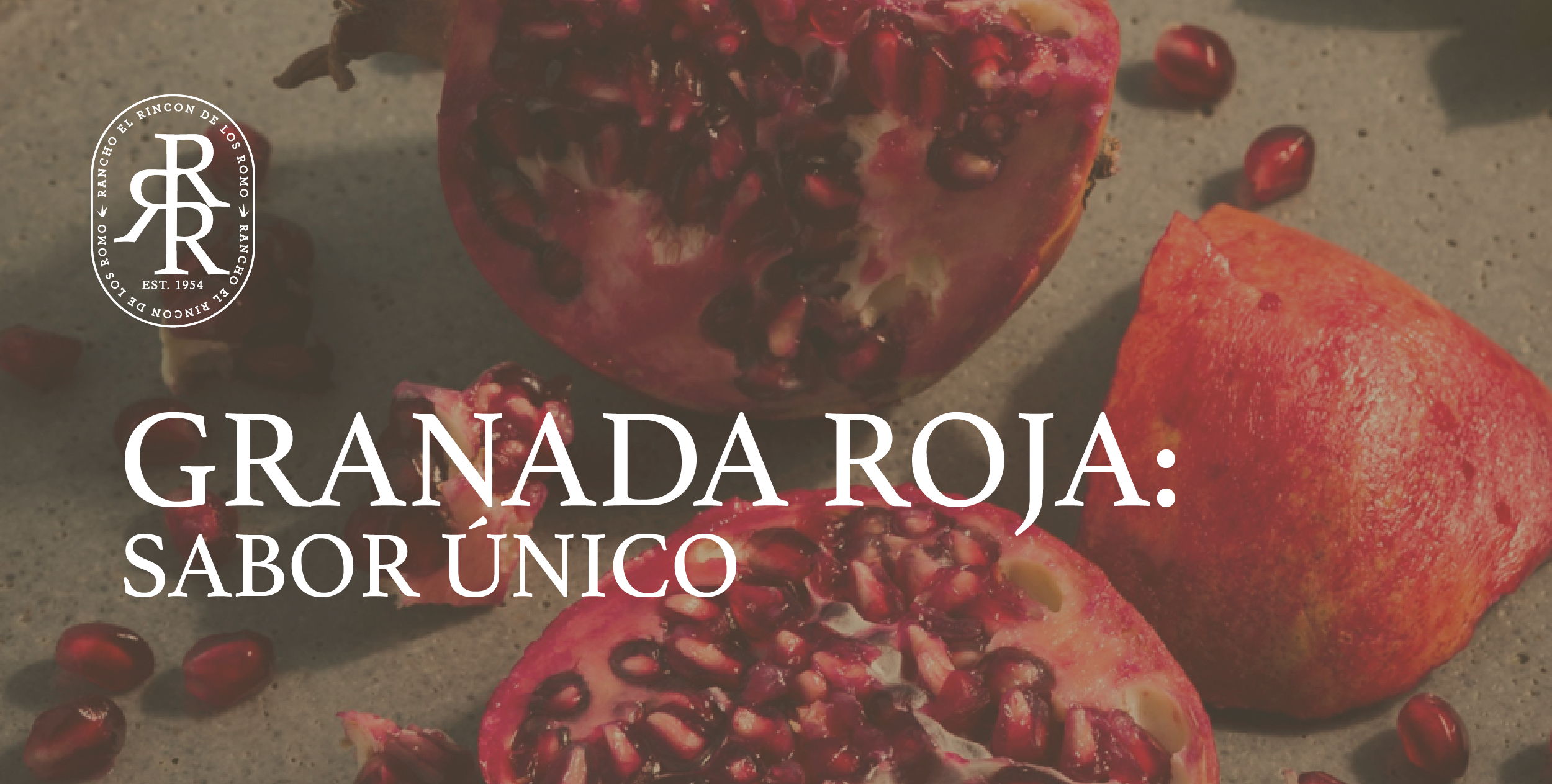 Granada roja: sabor único