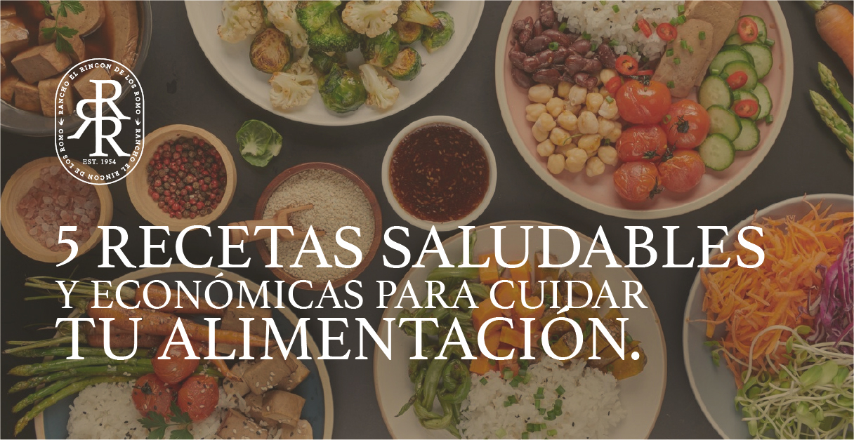 5 recetas económicas y saludables